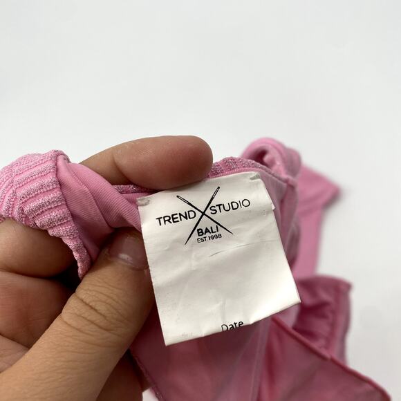 JMP the Label XL pink Underwire Sparkle Bikini - Picture 6 of 8